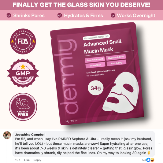 Dermly™ Advanced Snail 96 Mucin Mask